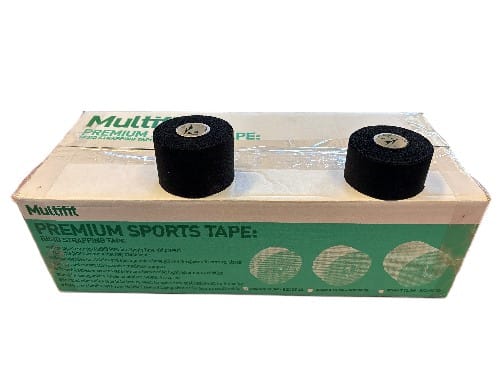 Multifit Premium Rigid Sports Tape - BLACK Fabric
